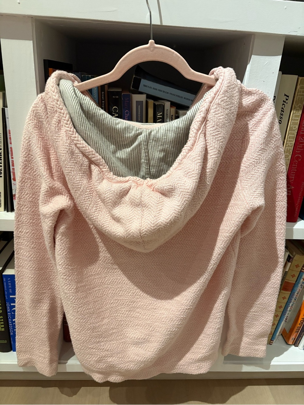 FatFace Light Pink Zip Hoodie - Picture 2 of 3